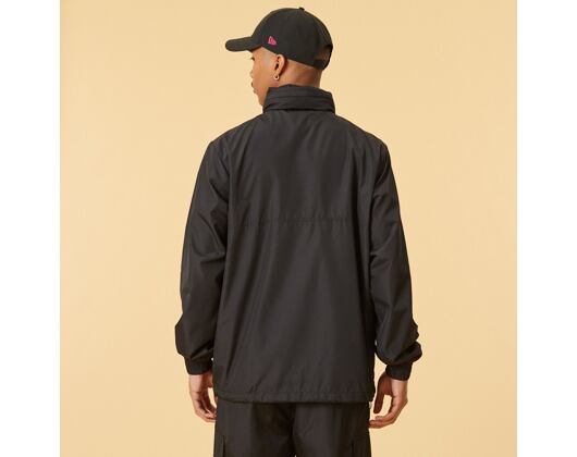 Bunda New Era Contemporary Cargo Windbreaker Black / Muave Blue