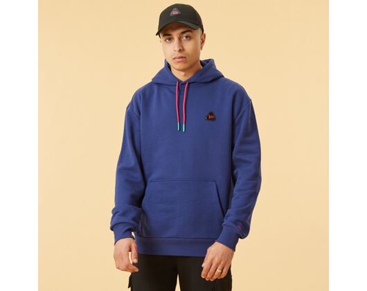 Mikina New Era Patch Oversized Hoody Muave Blue