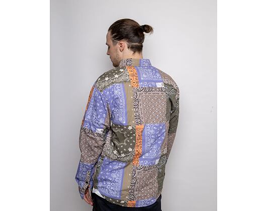 Košile Karl Kani Chest Signature Paisley Shirt Multicolor