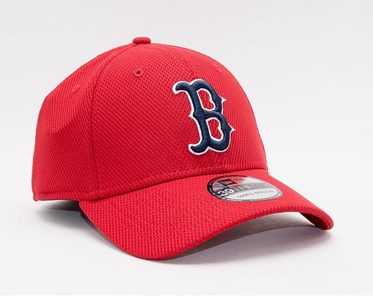 Kšiltovka New Era 39THIRTY Diamond Era Boston Red Sox Stretch Fit Scarlet