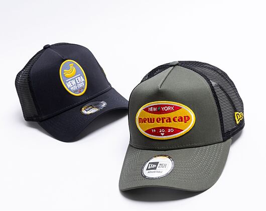 Kšiltovka New Era 9FORTY A-Frame Trucker Icon Trucker Snapback New Olive