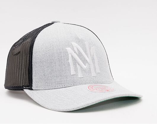 Kšiltovka Mitchell & Ness Essential Trucker Snapback Branded Grey Heather