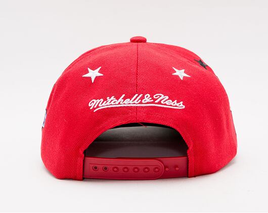 Kšiltovka Mitchell & Ness 97 Top Star Snapback HWC Philadelphia 76ers Red