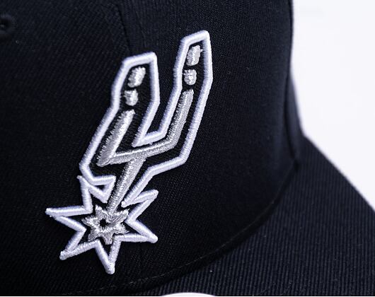 Kšiltovka Mitchell & Ness - Team Ground 2.0 Snapback - San Antonio Spurs - Black
