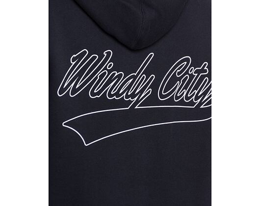 Mikina Mitchell & Ness Champ City Hoody Chicago Bulls Black