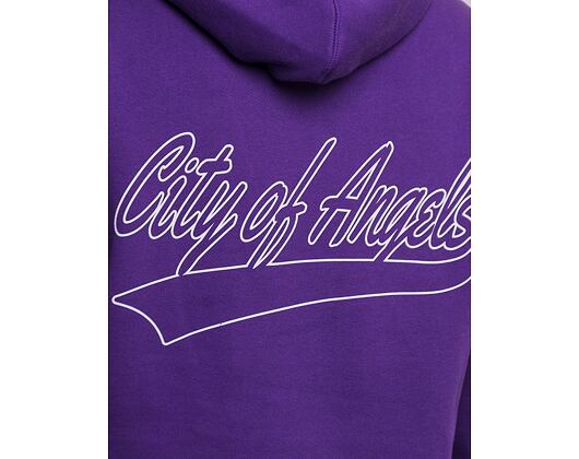 Mikina Mitchell & Ness Champ City Hoody Los Angeles Lakers Purple