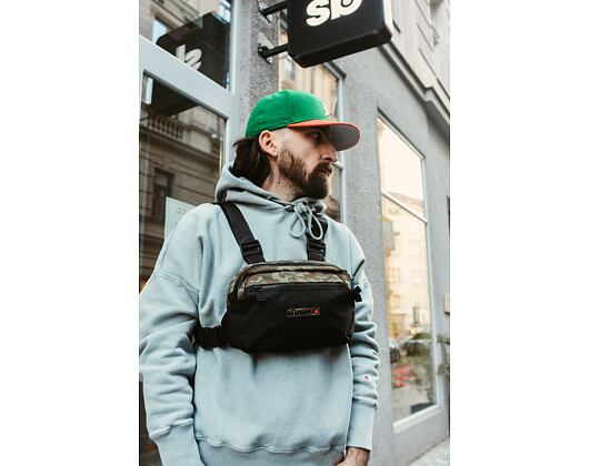 Malá taška Ellesse Theoni Chest Bag Camo / Black