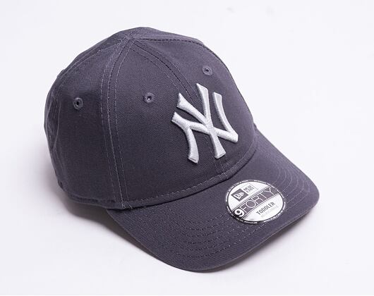 Dětská kšiltovka New Era 9FORTY Kids League Essential New York Yankees Strapback Graphite/Gray