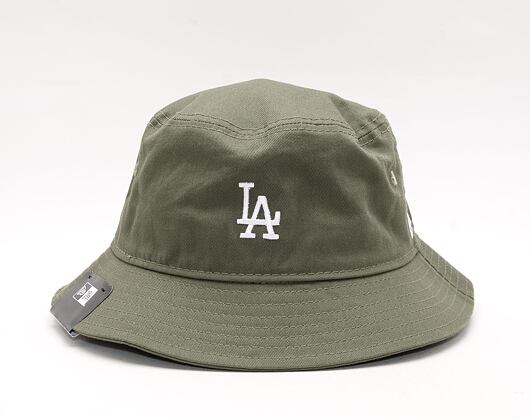 Klobouk New Era Team Tab Tapered Bucket Los Angeles Dodgers New Olive