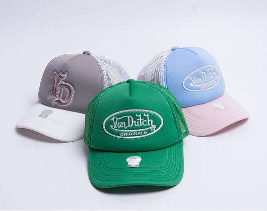 Kšiltovka Von Dutch Tampa Trucker Foam GREEN/GREEN