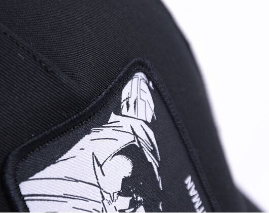 Kšiltovka Capslab DC Cmics - Batman Trucker Black & White - Black / White