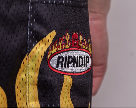 Kraťasy Rip N Dip Welcome To Heck Basket Ball Shorts Black RND9029