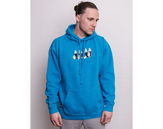 Mikina Rip N Dip I <3 U Hoodie Azure Blue RND9044