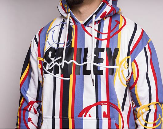 Mikina Karl Kani Signature Smiley Stripe Hoodie multicolor