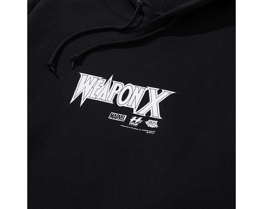 Mikina HUF x MARVEL Weapon X Hoodie Black