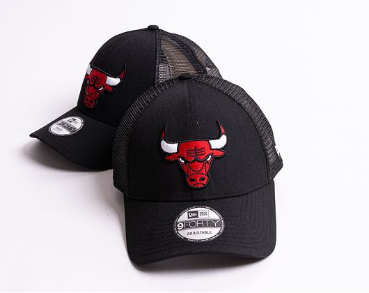 Dětská kšiltovka New Era 9FORTY Kids Trucker NBA Home Field Chicago Bulls Snapback Black
