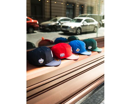 Kšiltovka New Era 59FIFTY MLB World Series 5 Cincinnati Reds Fitted Scarlet