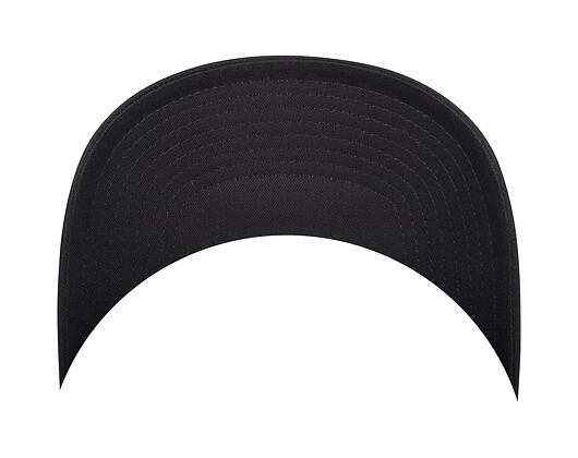 Kšiltovka Yupoong 5-Panel Retro Trucker 2-Tone Cap Black / White