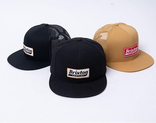 Kšiltovka Brixton Steadfast Hp Snapback Black