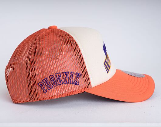 Kšiltovka Mitchell & Ness Phoenix Suns Off White Trucker HWC Off White