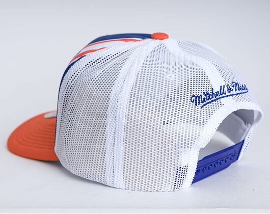 Kšiltovka Mitchell & Ness New York Knicks Retro Trucker Snapback HWC Blue / Orange