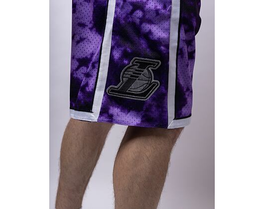 Kraťasy Mitchell & Ness Los Angeles Lakers Galaxy Swingman Shorts Purple