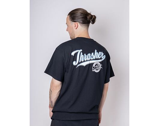 Triko HUF × Thrasher Portola T-Shirt Black