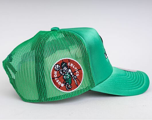 Kšiltovka Mitchell & Ness Logo Remix Trucker Snapback HWC Boston Celtics Green