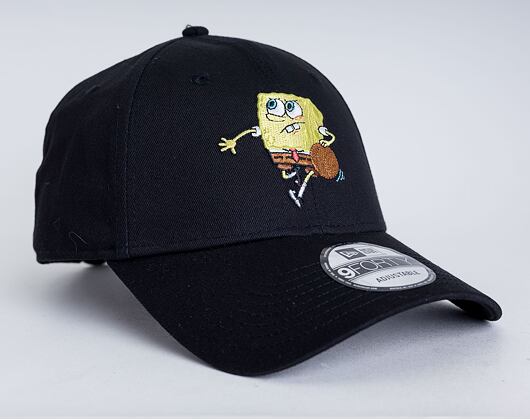 Kšiltovka New Era 9FORTY Sporty Spongebob Strapback Black