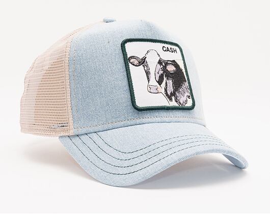 Kšiltovka Goorin - Animal Farm Core The Cash Cow - Blue