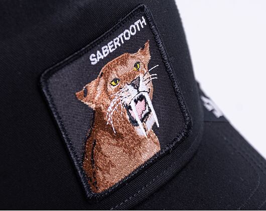 Kšiltovka Goorin - Animal Farm Core The Sabertooth Tiger - Black