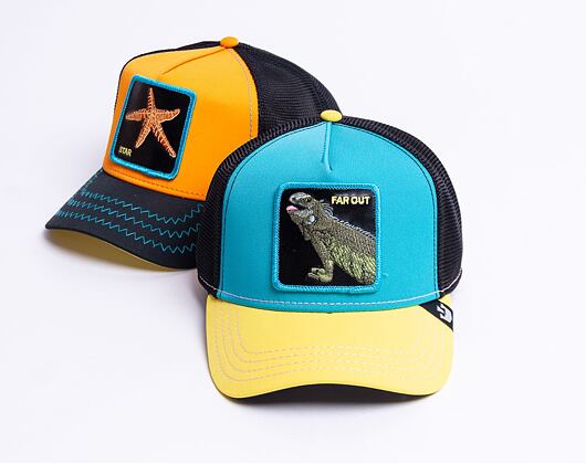 Kšiltovka Goorin - Summer Nights Capsule Iguana Party - Teal