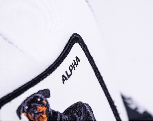 Kšiltovka Goorin - Alpha Capsule Alpha Dog - White