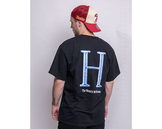 Triko HUF Os T-Shirt Black