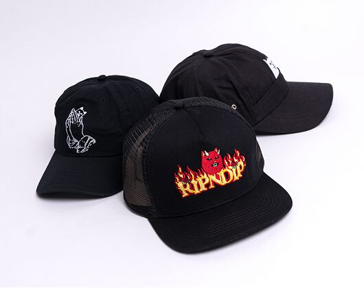 Kšiltovka RIP N DIP Devils Work Trucker Hat Black