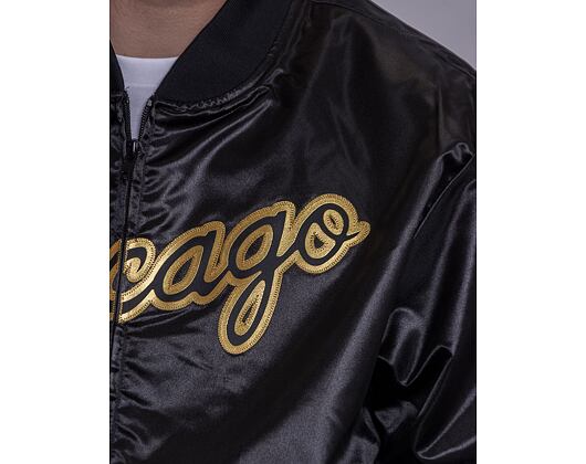 Bunda Mitchell & Ness Big Face 4.0 Satin Jacket Chicago Bulls
