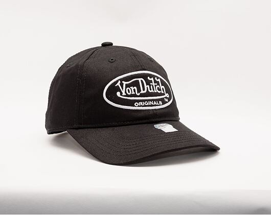 Kšiltovka Von Dutch Dadcap Vista Cotton Black