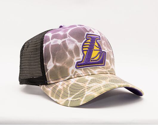 Kšiltovka New Era 9FORTY A-Frame Trucker NBA Summer City Los Angeles Lakers Snapback Pool Camo