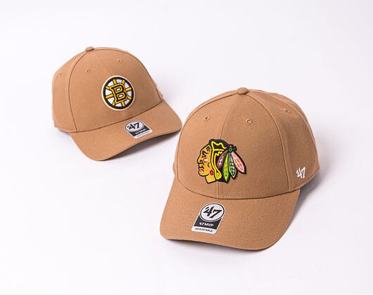 Kšiltovka 47 Brand Chicago Blackhawks Snapback Camel