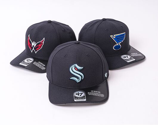 Kšiltovka 47 Brand Seattle Kraken Cold Zone '47 MVP DP Navy