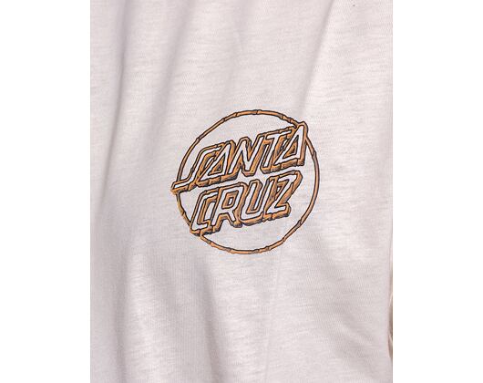 Triko Santa Cruz Tiki Dot T-Shirt Off White