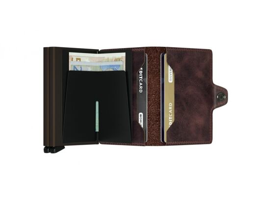 Peněženka Secrid Twinwallet Vintage Chocolate