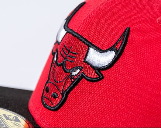 Kšiltovka New Era 59FIFTY NBA Basic Chicago Bulls - Red / Black
