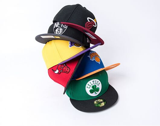 Kšiltovka New Era 59FIFTY NBA Basic Miami Heat Black / Red