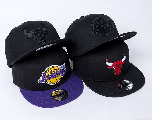 Kšiltovka New Era 9FIFTY NOS Los Angeles Lakers Snapback Black / Team Color