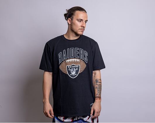 Triko Mitchell & Ness Archive Wash Out Tee Oakland Raiders Black