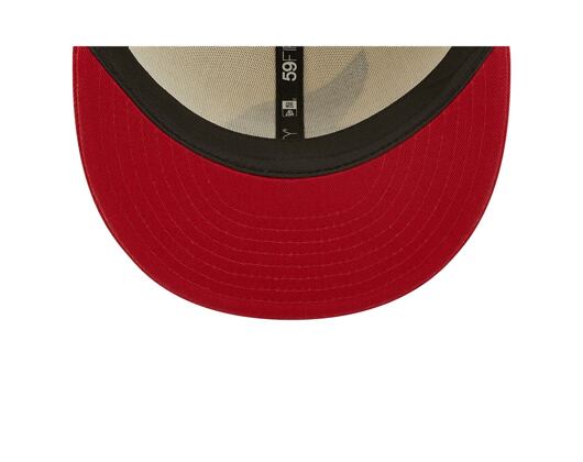 Kšiltovka New Era 59FIFTY NFL22 Sideline Arizona Cardinals Off White / Team Color