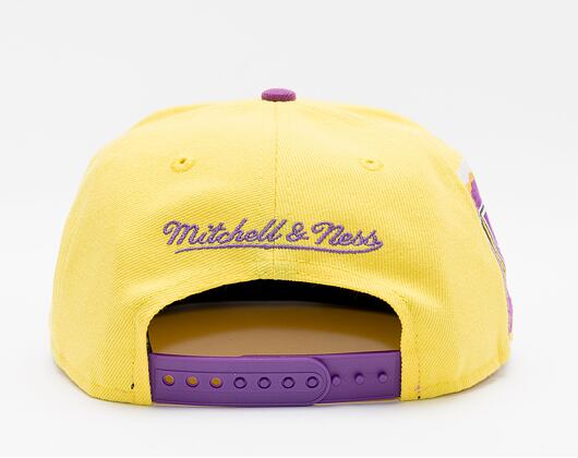 Kšiltovka Mitchell & Ness Jumbotron Snapback Louisiana State University Yellow / Purple