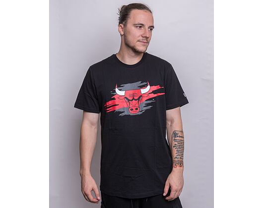 Triko New Era NBA Tear Graphic Tee Chicago Bulls Black