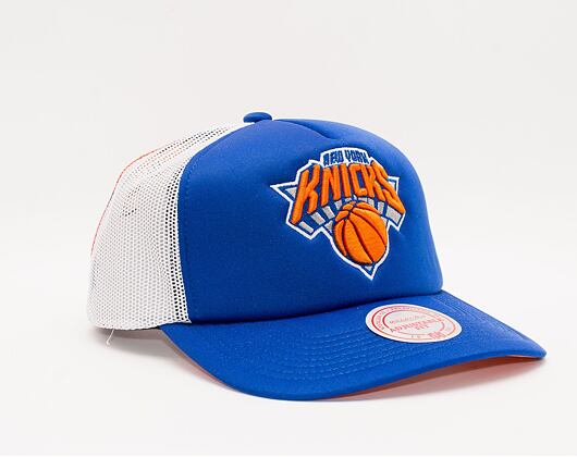 Kšiltovka Mitchell & Ness Off The Backboard Trucker New York Knicks Blue / White